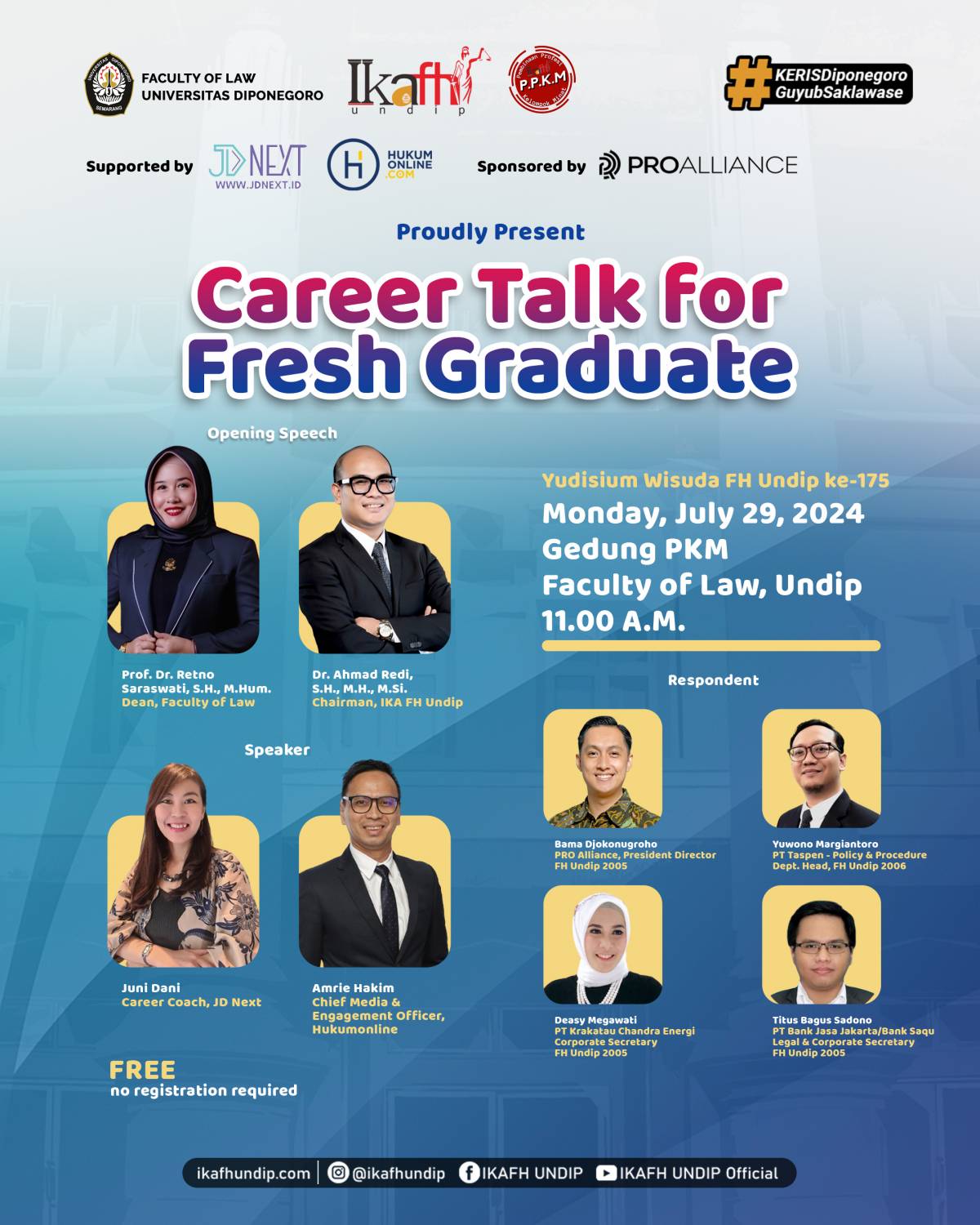 CAREER TALK FOR FRESH GRADUATE